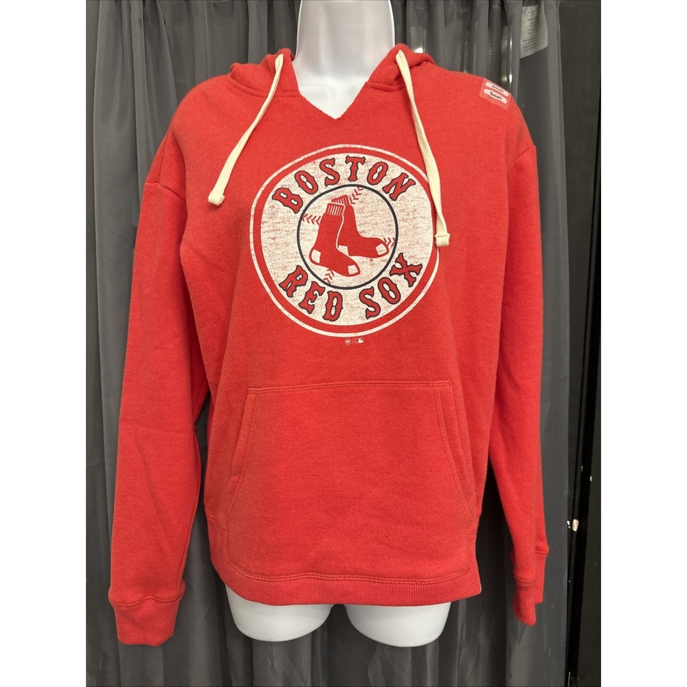 47 Brand Boston Red Sox Hoodie Small S Red Pullover New